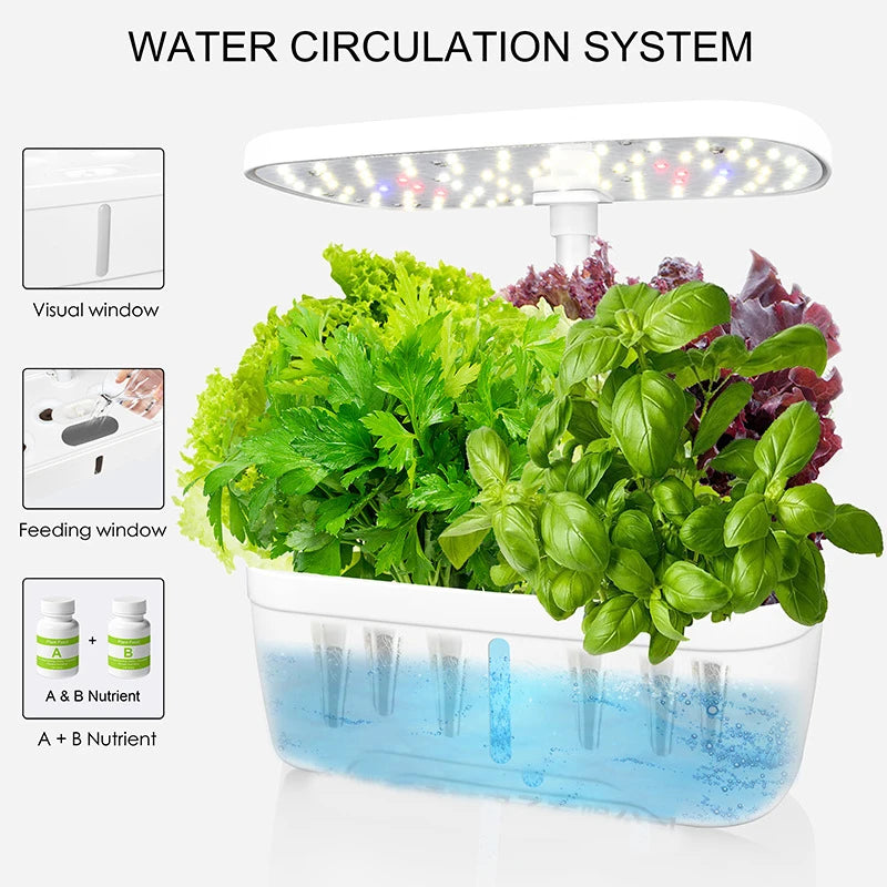 Indoor Smart Hydroponics System